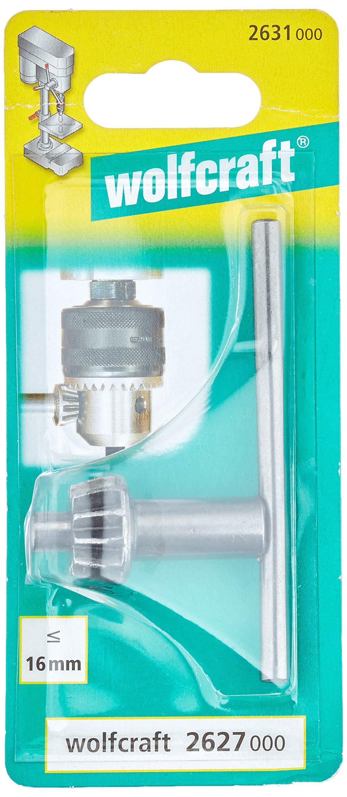 Heyiarbeit Bohrfutterschlüssel – Passt Für 3–16 Mm, Mit 21 Mm Getriebe Und 8 Mm Pilot