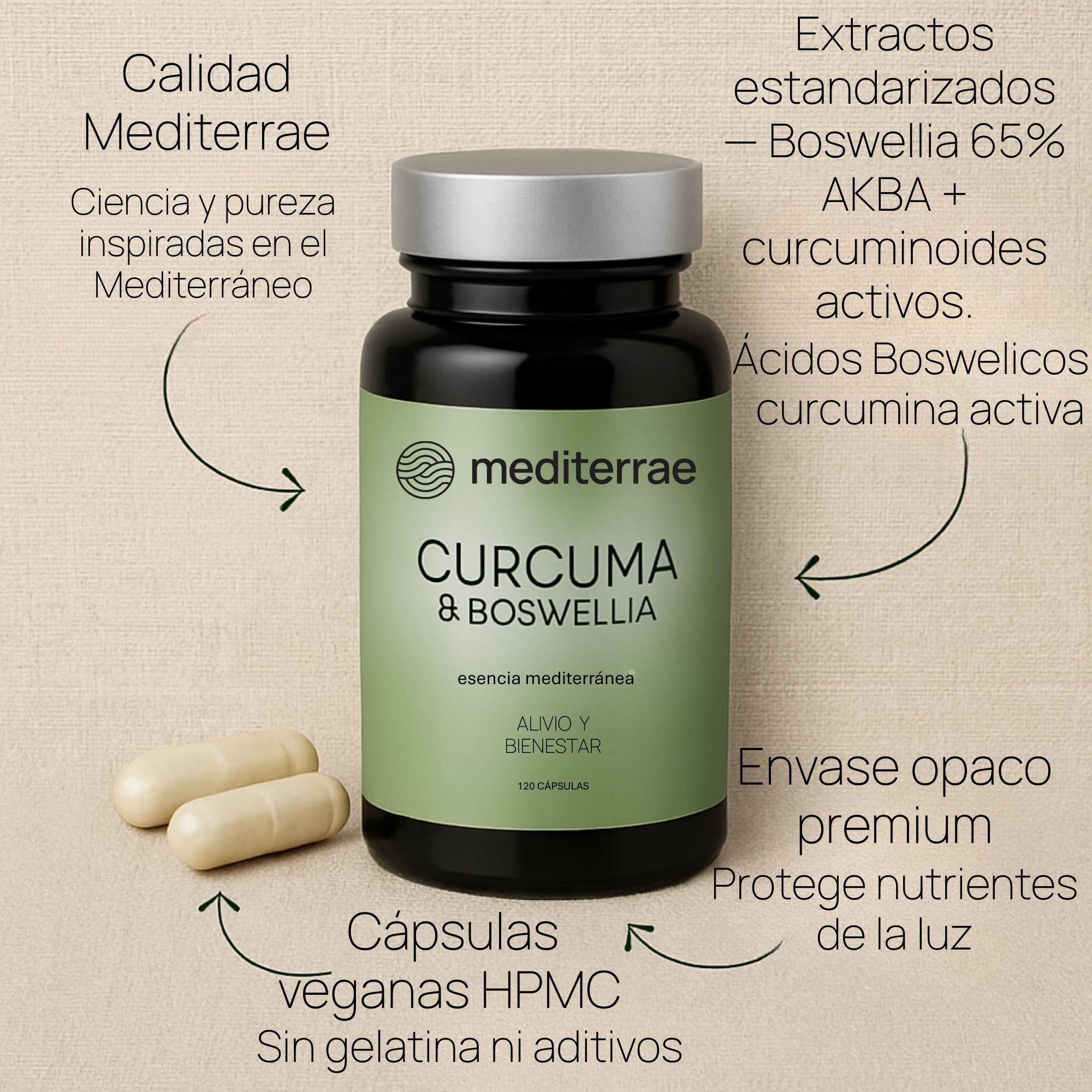 Pack Articulaciones Flexibles | Omega 3 Premium + Cúrcuma & Boswellia | Movilidad y Confort Diario | Mediterrae