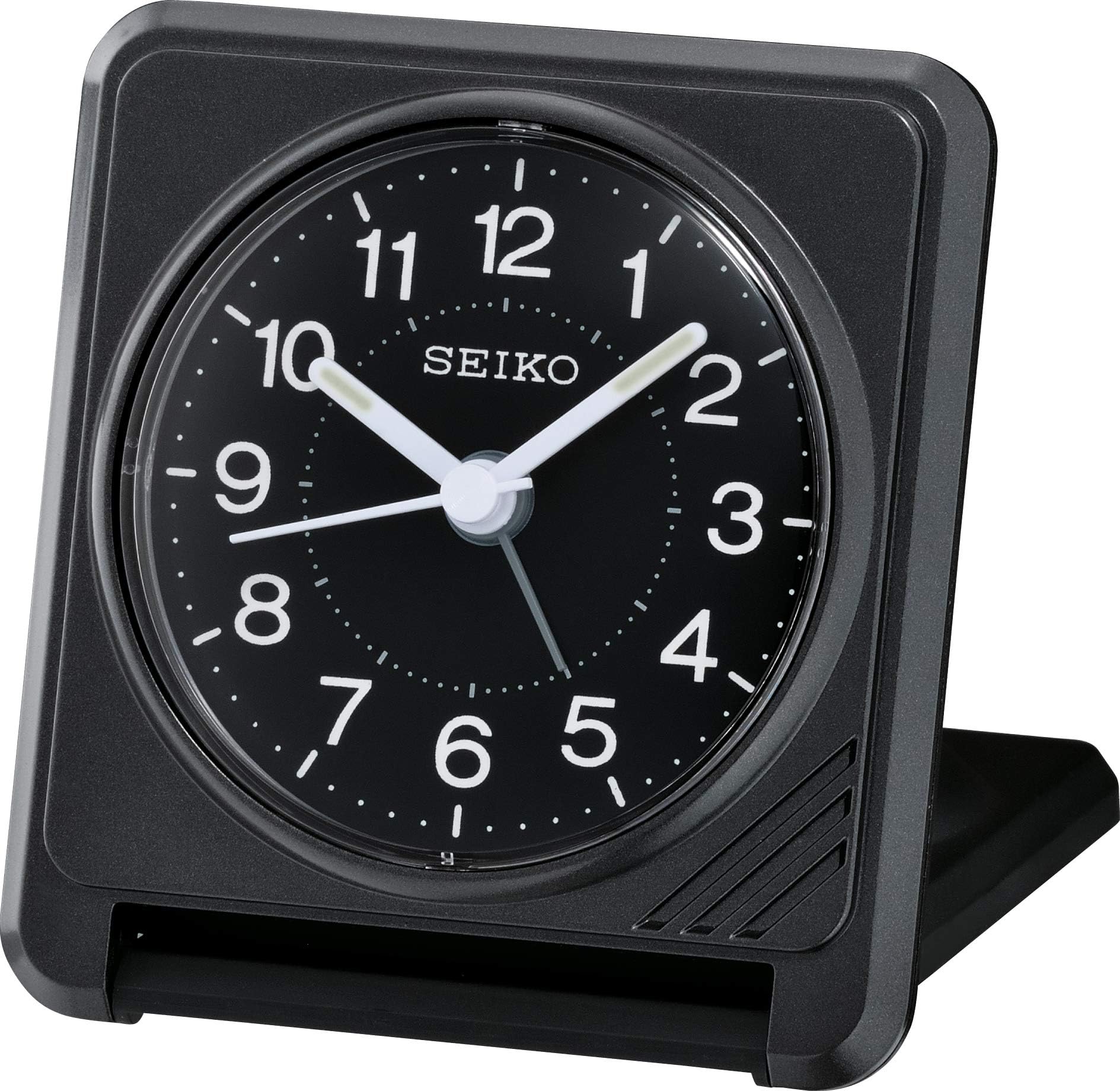 Seiko Analogue Alarm Clock QHE002R Bird House Red Amazon.co.uk Home & Kitchen