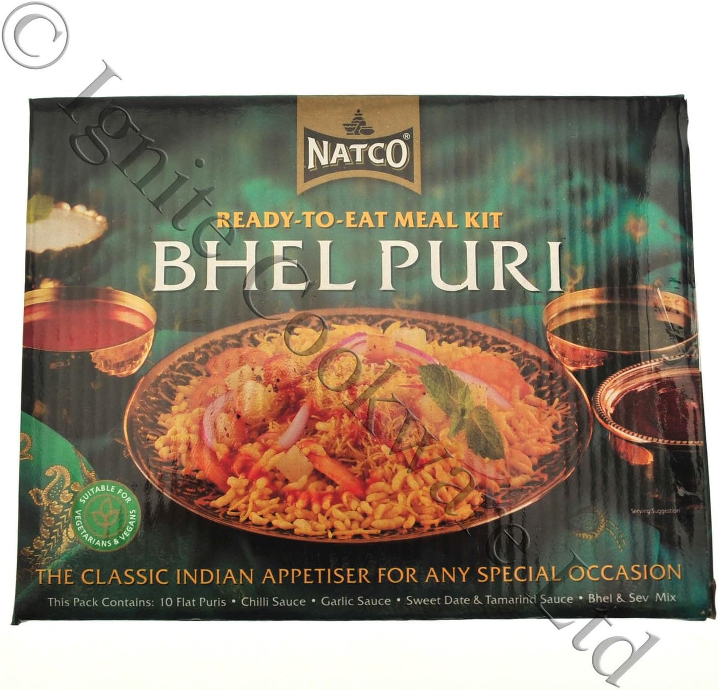 Natco Ready to Eat Meal Kit Bhel Puri, 500g