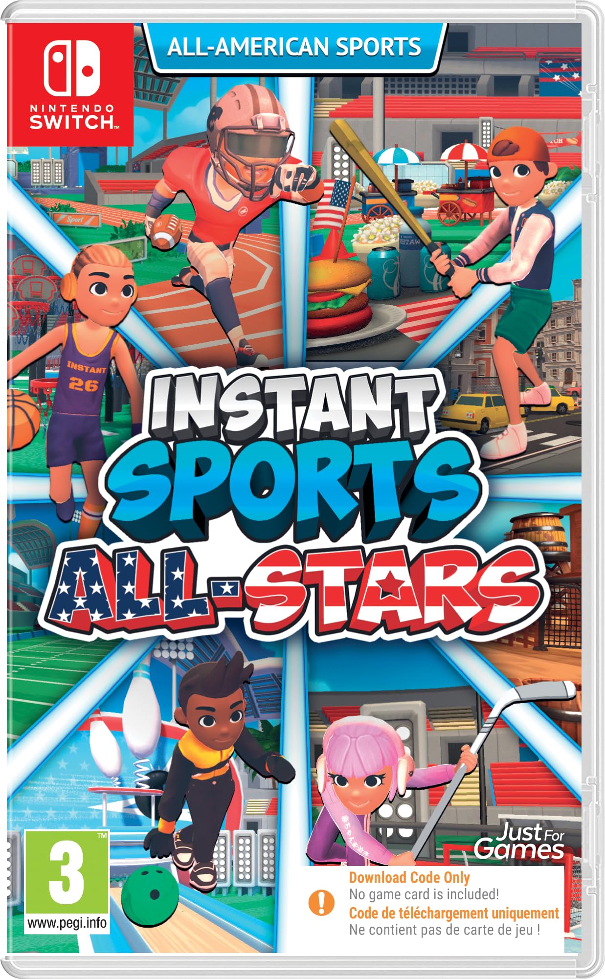 Instant Sports All-Stars (Nintendo Switch, Code-In-Box) [video game]