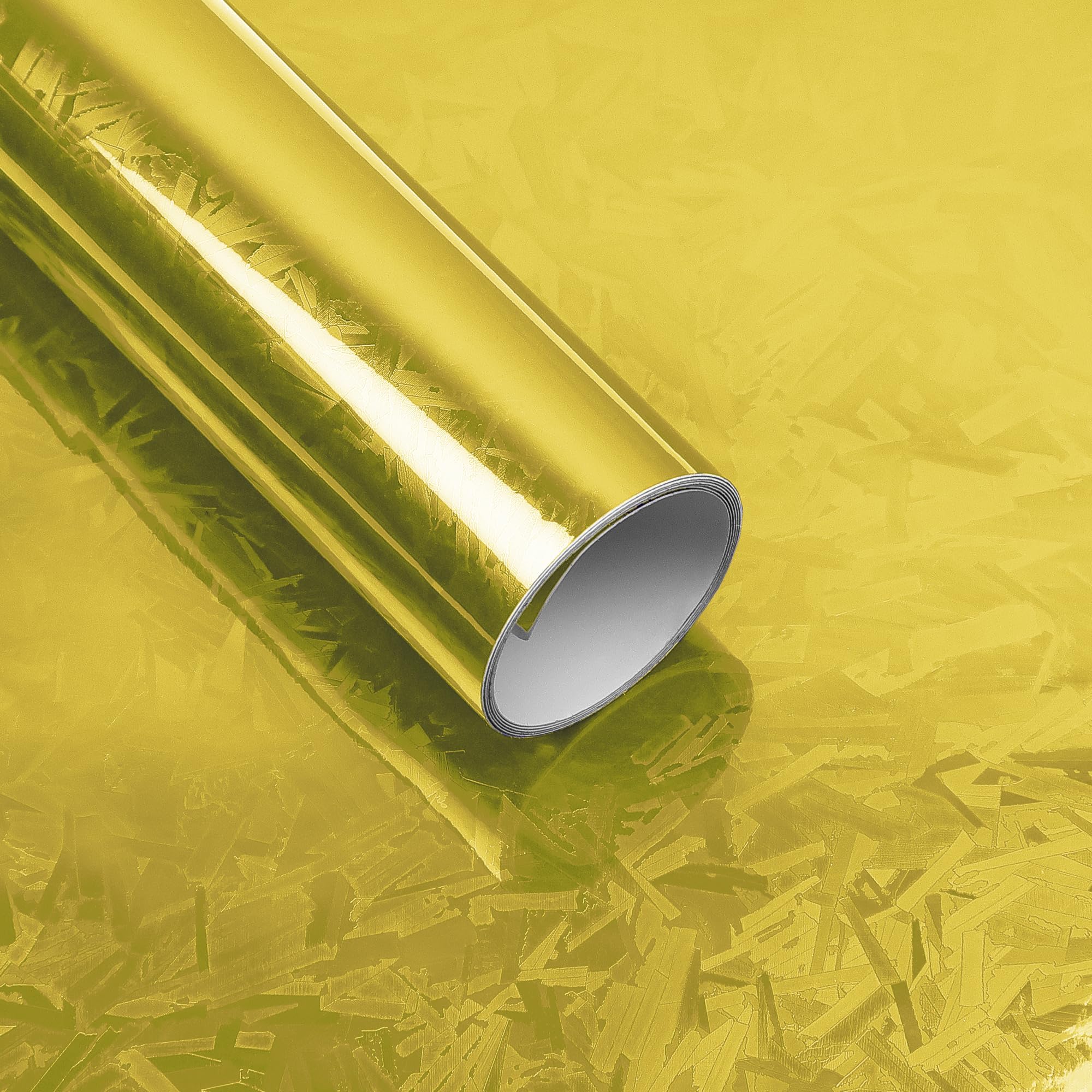 カーボンシート 300×30CM カーフィルム 自動車ラップフィルム エア抜き溝付き 耐熱耐水 曲面対応 キズ防止 内外装 DIY ステッカー 艶と立体感あり(電気メッキ フォージドカーボン、金色)