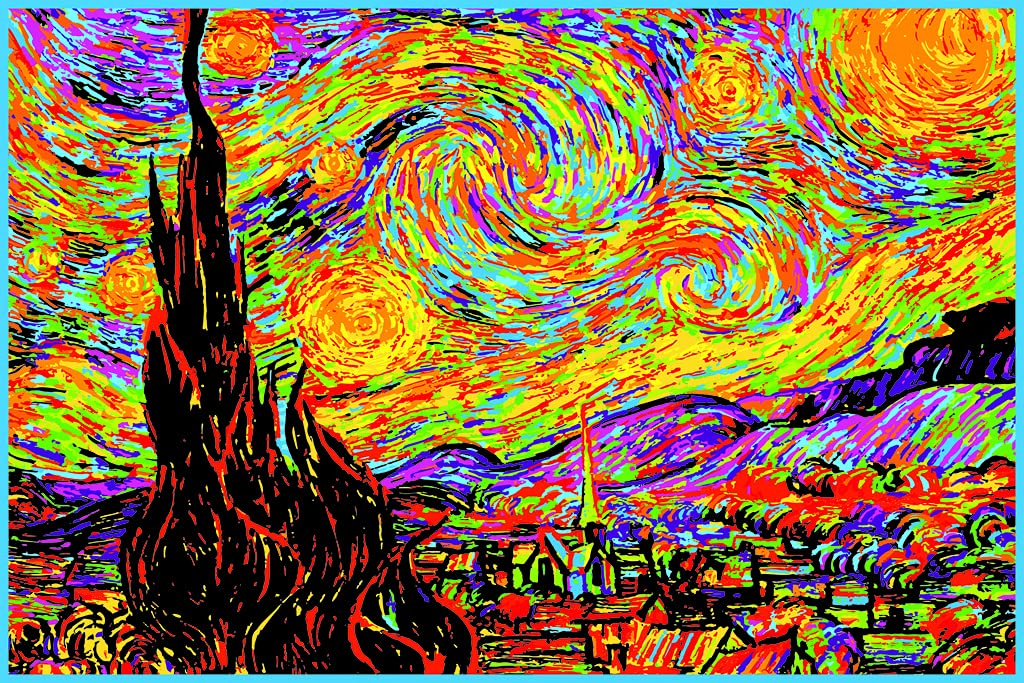 Amazon.co.jp: 星月夜 ヴィンセント・ヴァン・ゴッホ ペイント