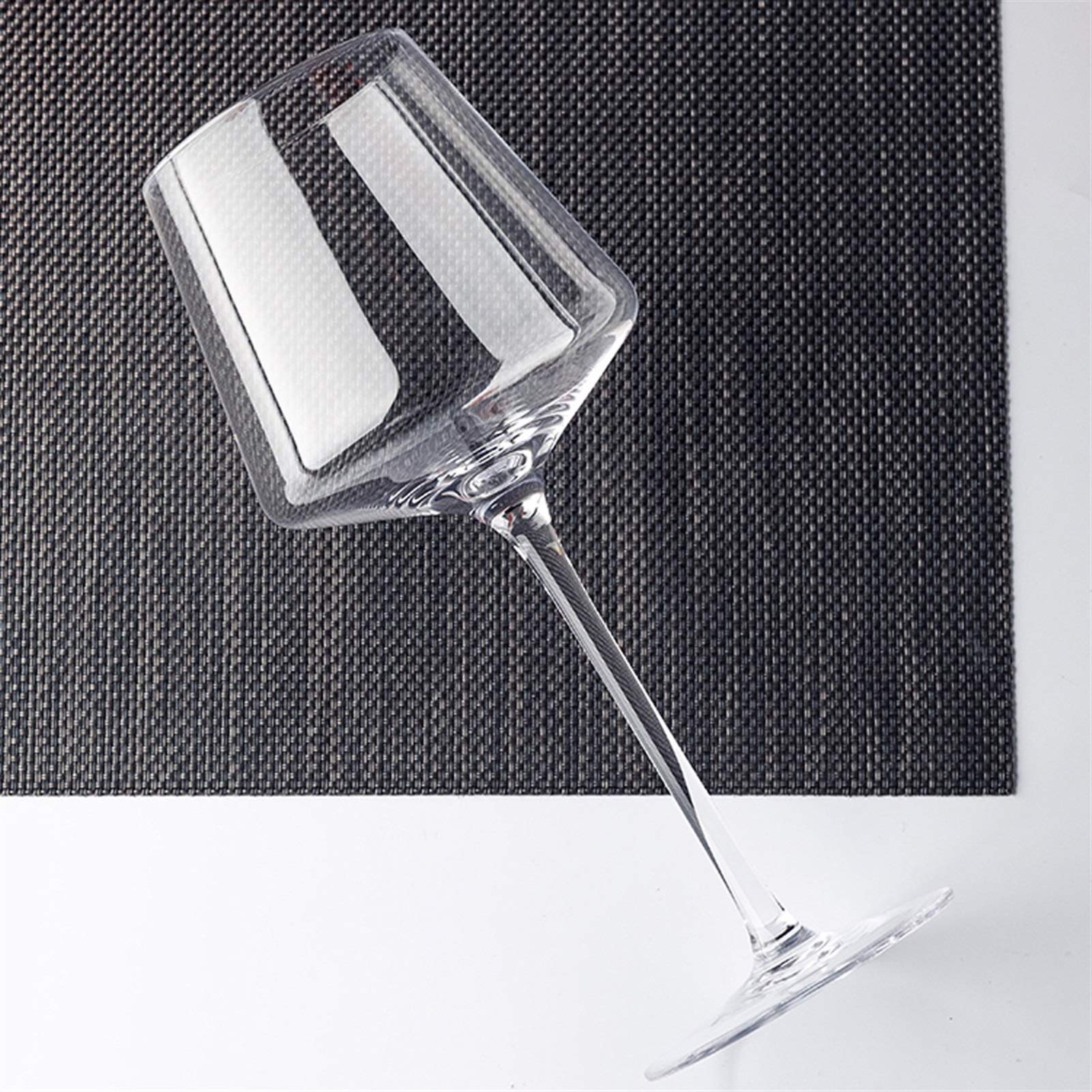 Flute da vino Calice da vino in cristallo Home Calice da degustazione professionale Lavabile in lavastoviglie Calice da vino in cristallo Calice da vino rosso Coppia di calici da vino Set di calici
