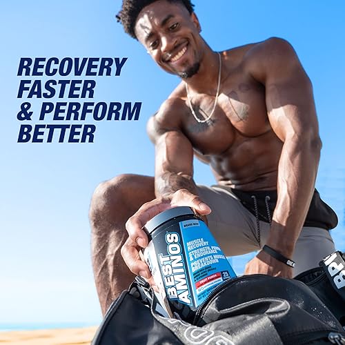 Miniatura 7 de BPI Sports Best Aminos - BCAA Powder Post Workout & Glutamine Recovery Drink con aminoácidos de cadena ramificada para hidratación y recuperación,