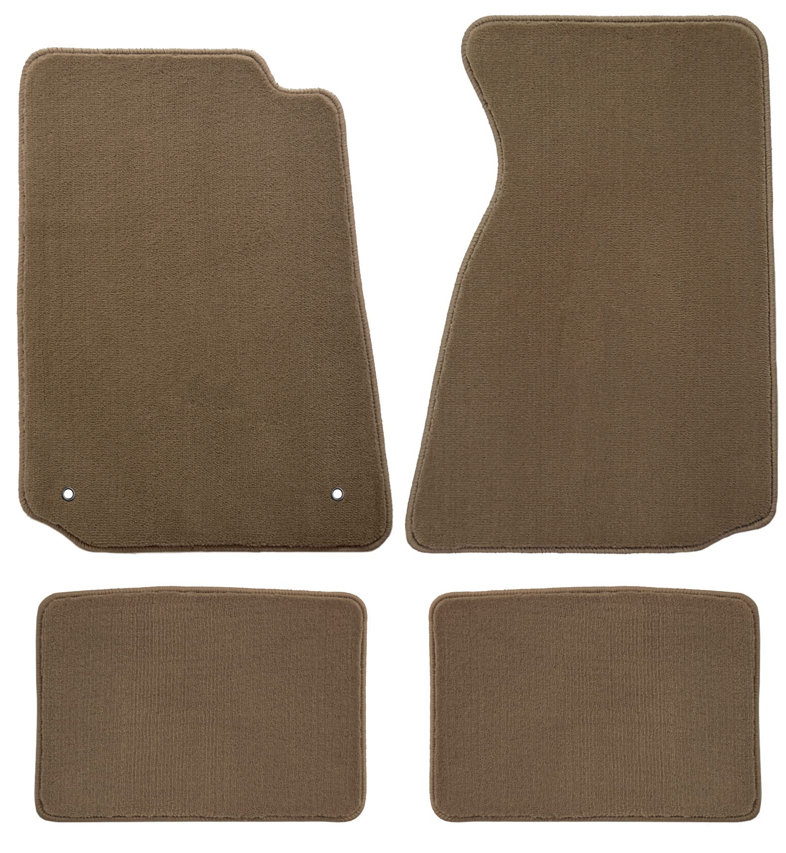 Lloyd ats 4 Piece Heavy Plush ustang Car Floor ats With Pony and