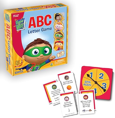 Super WHY! ABC, juego de letras (versión US) disponible en Yaxa Peru