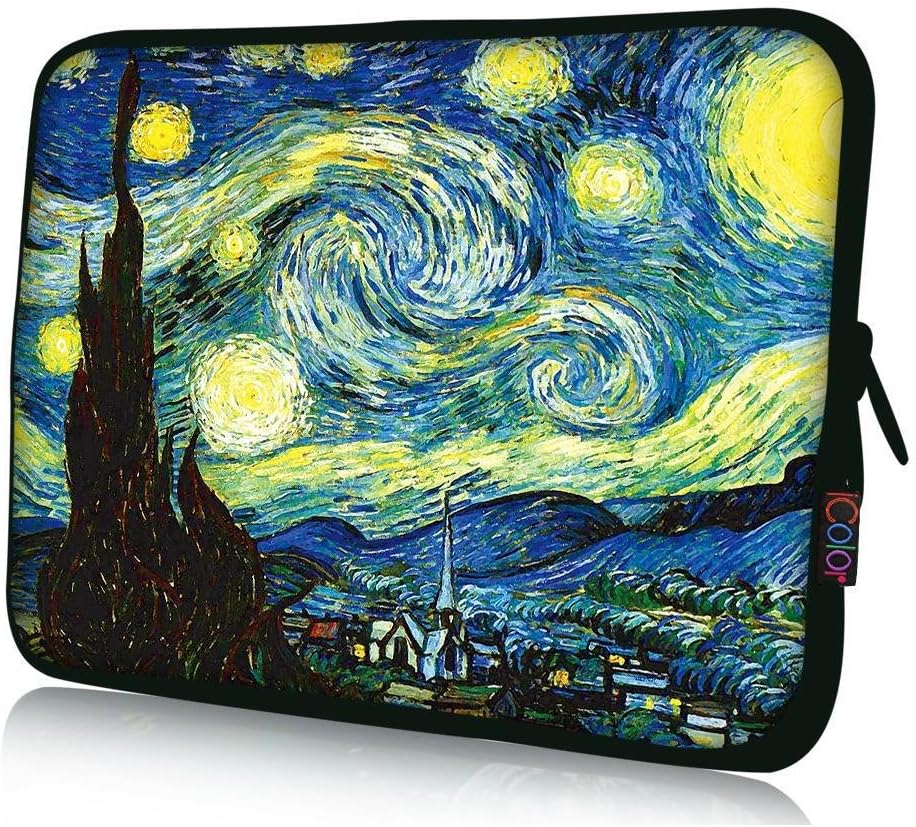 icolor15" Laptop Sleeve Bag Case 14.5" 15.4" 15.6" inch Soft Neoprene Notebook Protection Sleeve Computer PC Cover Pouch Holder
