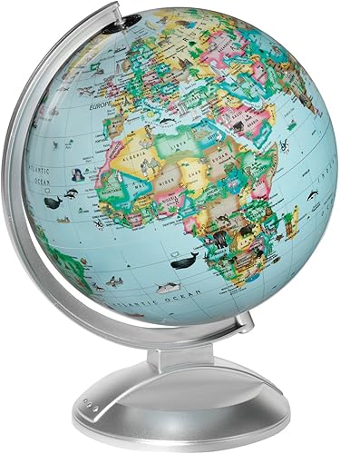 Replogle Globo de escritorio de 10 pulgadas 4Kids