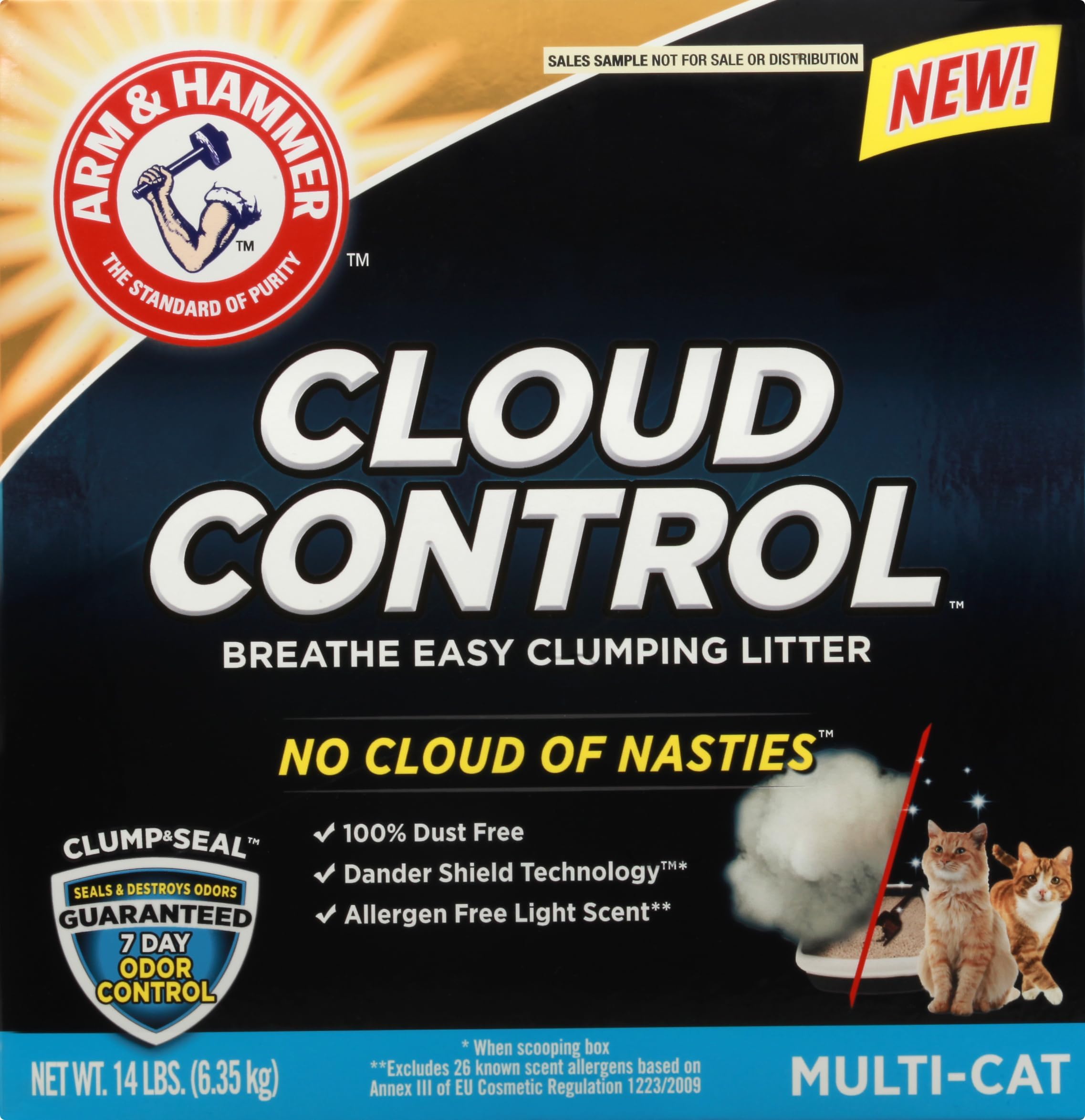 40000183: Litter Cloud Control Multi-Cat-Cat 14 Lbs