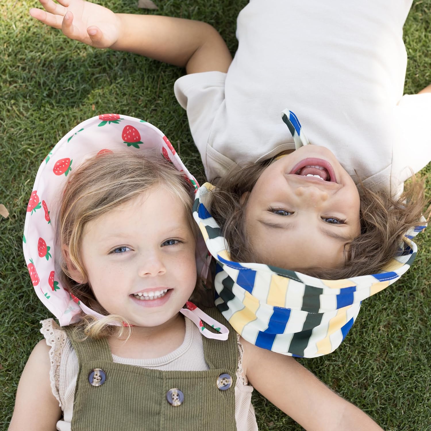 Tiny Twinkle Sun Protection Baby Flap Hat with UPF 50+ Sun Protection for Baby and Toddler Boys and Girls image 3