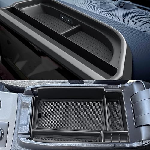 CDEFG 2 unidades para Ford Bronco Sport 2025 2026 Organizador de consola central para tablero 2025 2026 Ford Bronco Sport 13.2 pulgadas pantalla