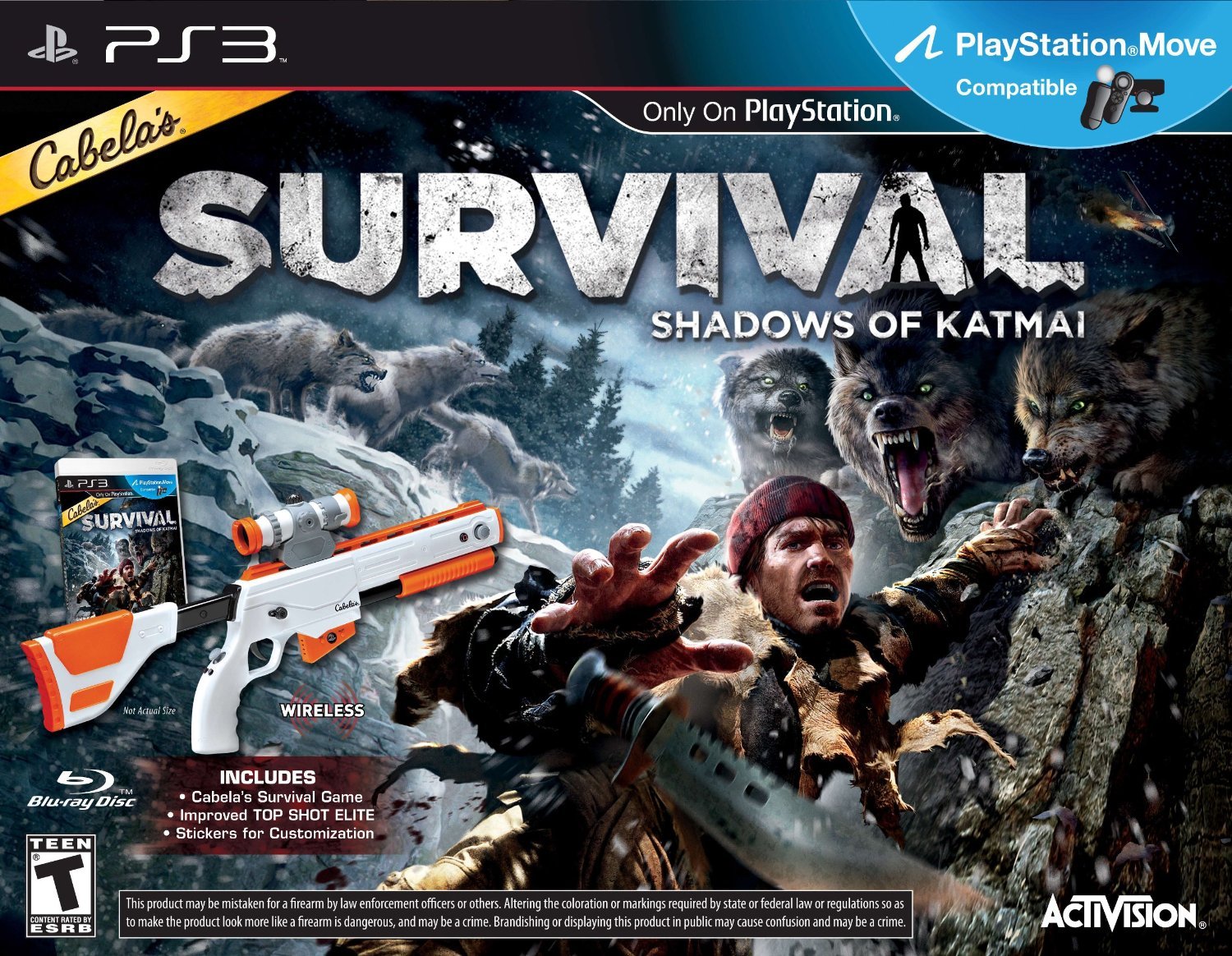 Amazon.com: Cabelas Survival: Shadows of Katmai W/Gun