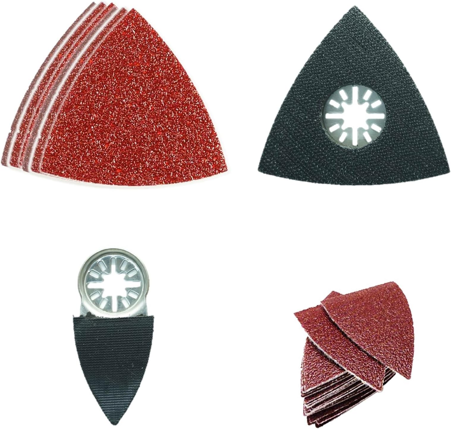 42 x TopsTools UNKA42SKA Sanding Kit Compatible with Bosch Fein (NonStarLock) Makita Milwaukee