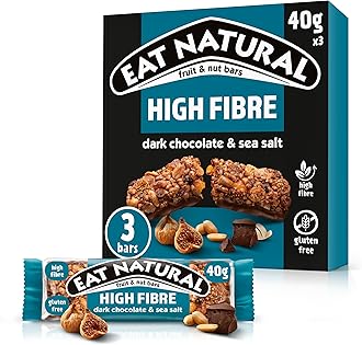 Eat Natural Dark Chocolate & Sea Salt Fruit & Nut Bars 3 x 40g