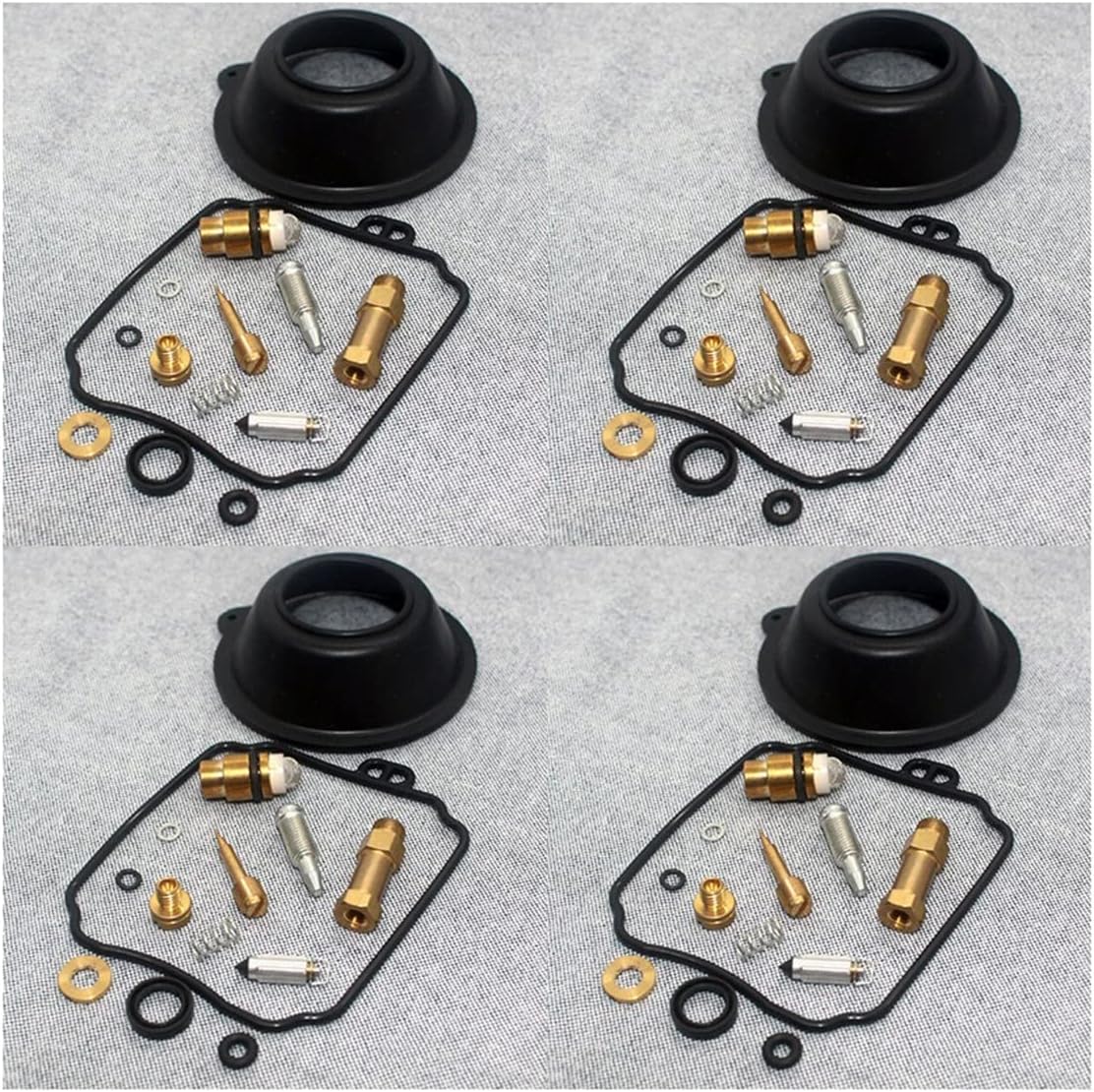 Artsim Carburetor Kit Motorcycle Carburetor Repair for S_eca II XJ600N XJ600S 1996-2003 XJ 600 600S Jet Pilot Master Jet Plunger Diaphragm Float Carberature (Color : C)