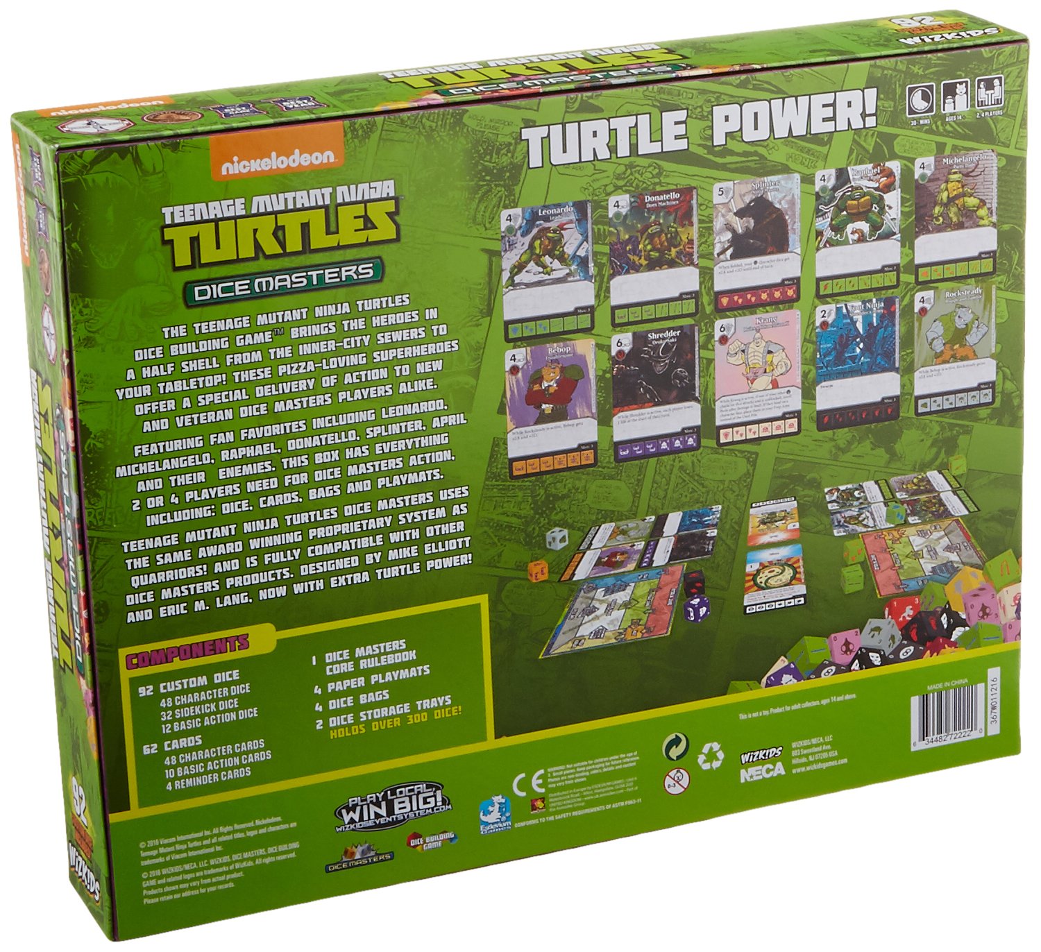 Teenage Mutant Ninja Turtles Dice Masters Box Set : Toys & Games