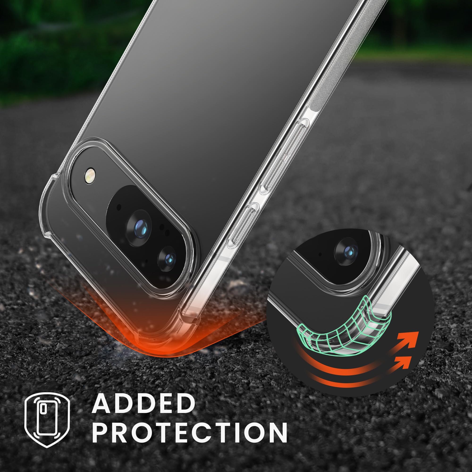 kwmobile Custodia Compatibile con Google Pixel 9 Pro XL Cover - Back Case in Silicone TPU - Protezione Smartphone con Cordino - viola bordeaux