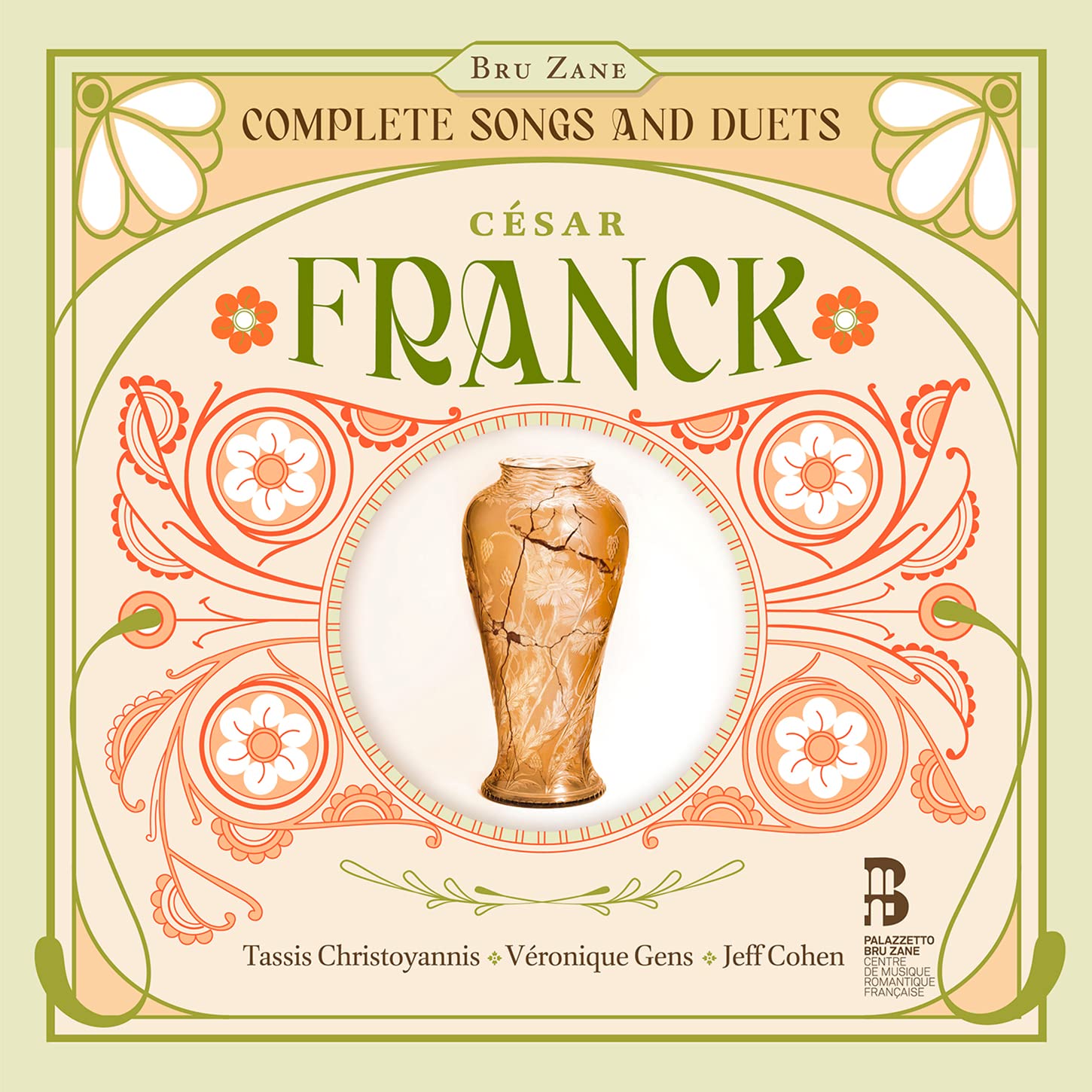 BZ2003 Tassis Christoyannis; Veronique Gens; Jeff Cohen Franck: Complete Songs