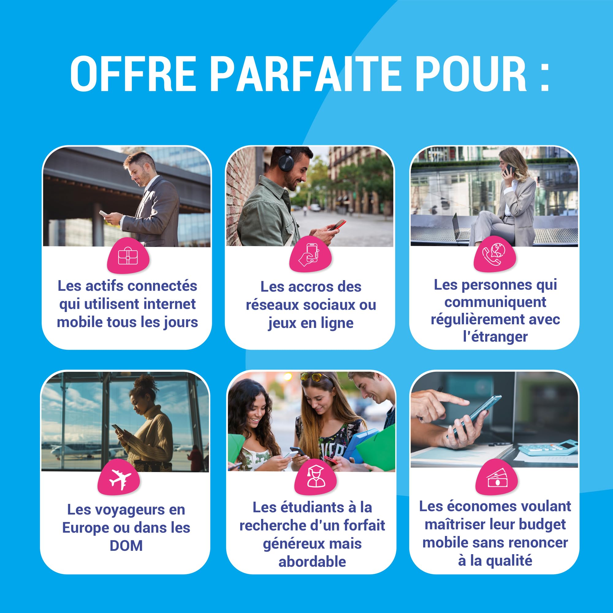 Lebara - Carte SIM Prépayée - 450 Go 5G sur Le Réseau SFR - Appels & SMS Illimités en France - Appels Illimités vers 60 Pays - 19 Go UE - sans Engagement - 30 Jours