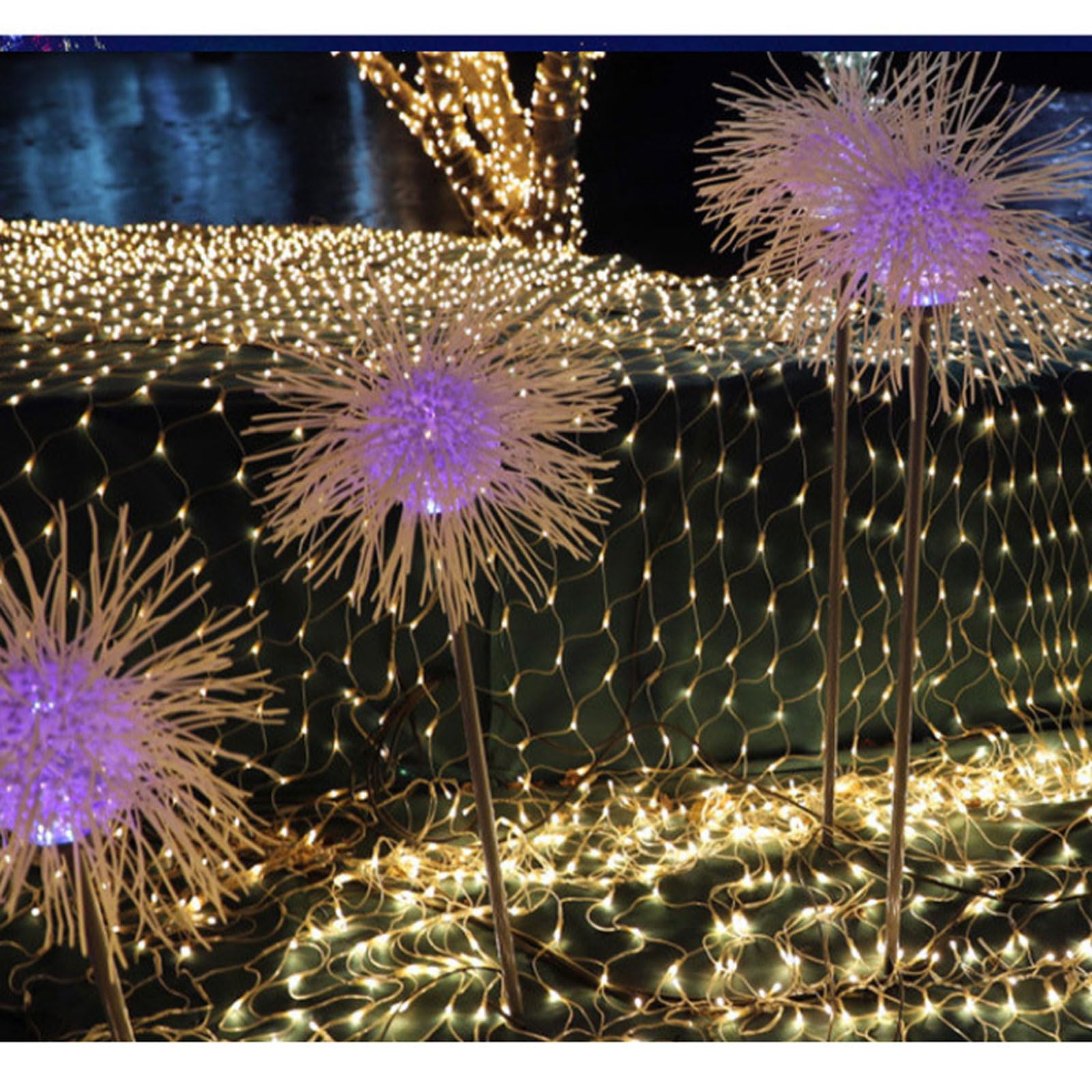 Guirnaldas Luminosas Luces,Luz de Cadena Alimentada Luces Decorativas de Hadas Luces Cadena de Luces Resistente al Agua para Fiestas,Bodas,Ventanas,Interior,Exterior.