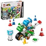 Super Mario: Mario Kart Yoshi Bike - Building Toy Set for Kids, Boys and Girls, Ages 7+ - Mario Kart Toy for Fans with Blue Yoshi - Gift Idea for Birthdays - 72031