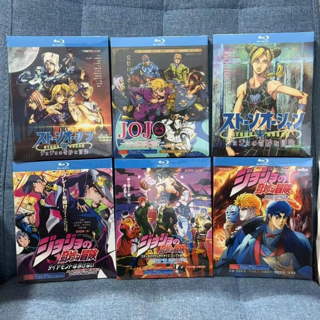 ジョジョの奇妙な冒険1-6シーズン TV版全集+劇場版+OVA Blu-ray ジョジョの奇妙な冒険1-6シーズン TV版全集+劇場版+OVA Blu-ray