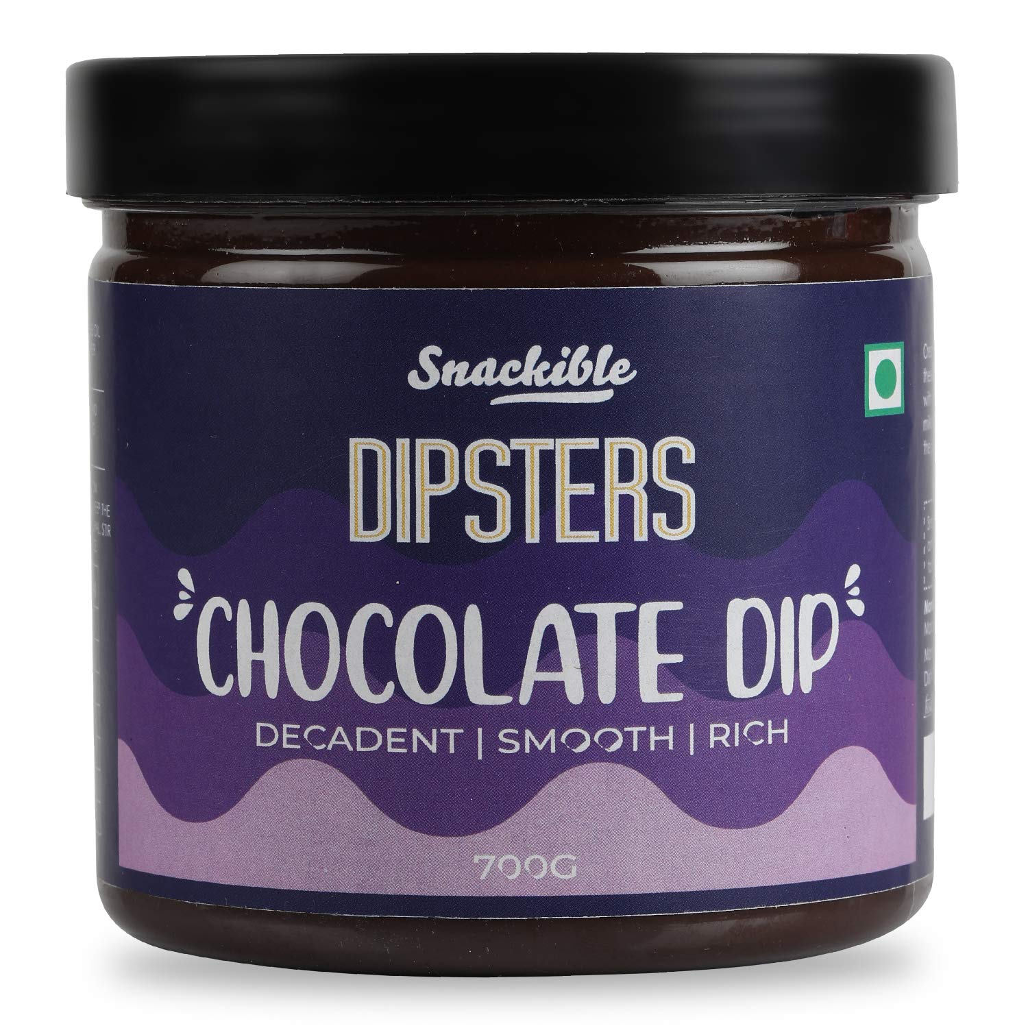 Snackible MU(N)CH BETTER Dipsters Chocolate Spread(Pack Of 1)-700Gm|Decadent|Rich|Top It On Fresh Fruits,Dessert,Milkshakes,Bread