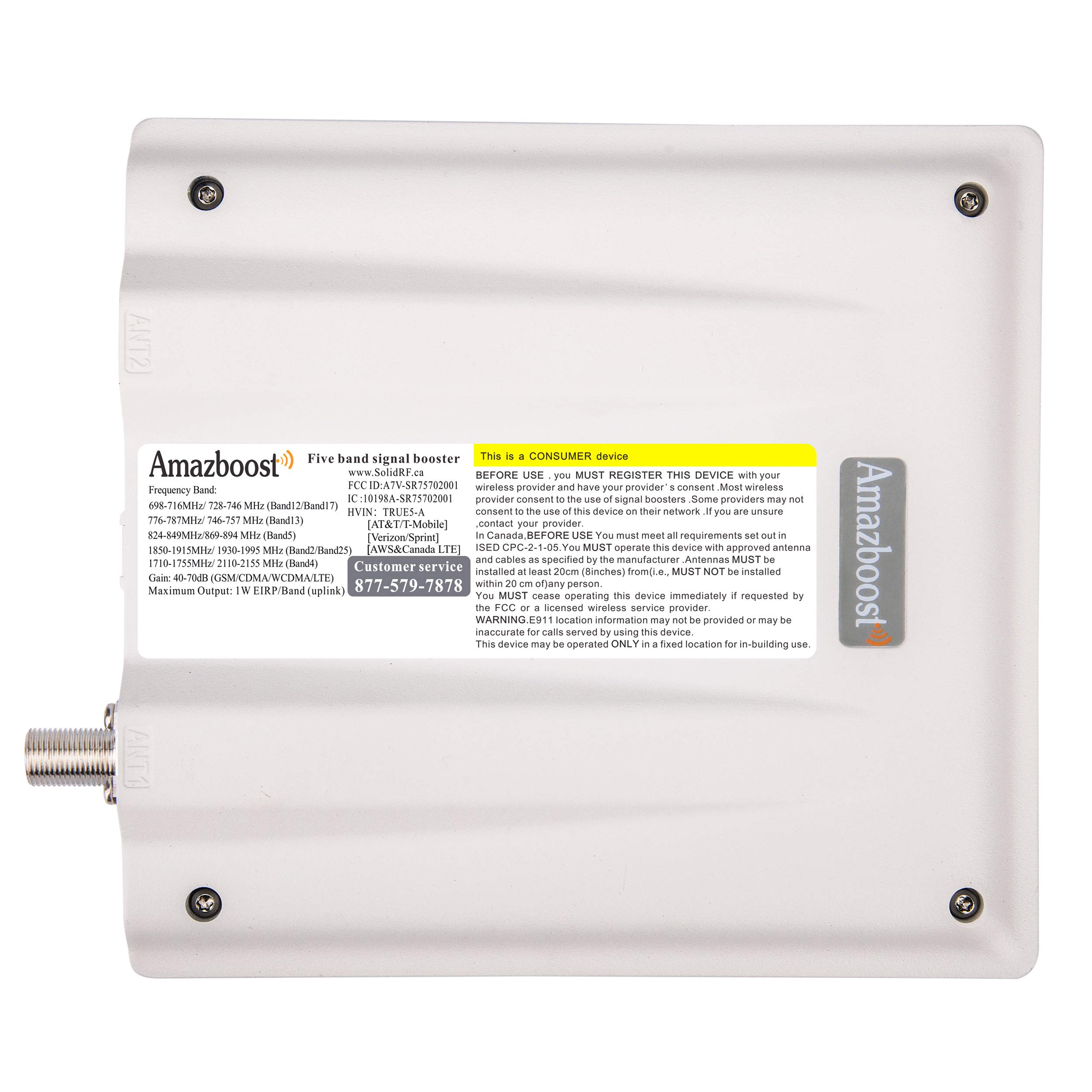 Support Cellulaire Auto Amazboost Cell Phone Signal Booster For