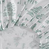 Vista 84 de 4-Piece Full Size Stripe Microfiber Sheet Set - Ultra-Soft, Brushed Bedding Sheets & Pillowcases - Wrinkle Free, Comfortable, All-Season Bed Sheets