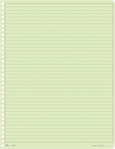 Miniatura 2 de Cuaderno con espiral lateral Rite in the rain all-weather, 812" x 11", patrón universal (N. 373-MX), Verde