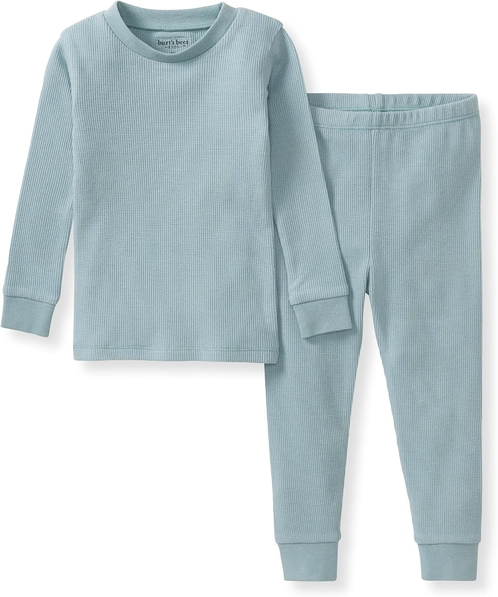 Conjunto de pijama unisex para bebé Honeysoft, camiseta y pantalón de 2 piezas, suave mezcla de algodón orgánico y Lyocell