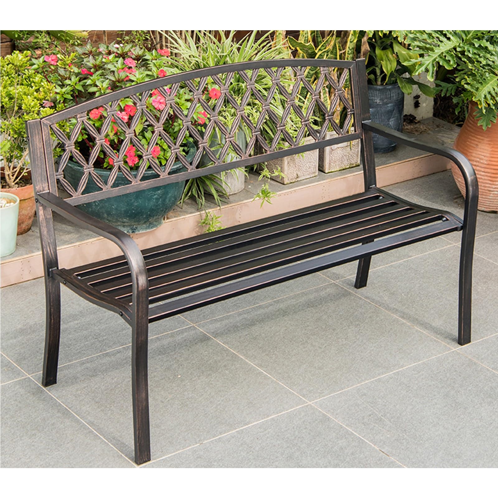 SMDLKVM Outdoor Benches, Garden Benches, Smooth And Burr-free