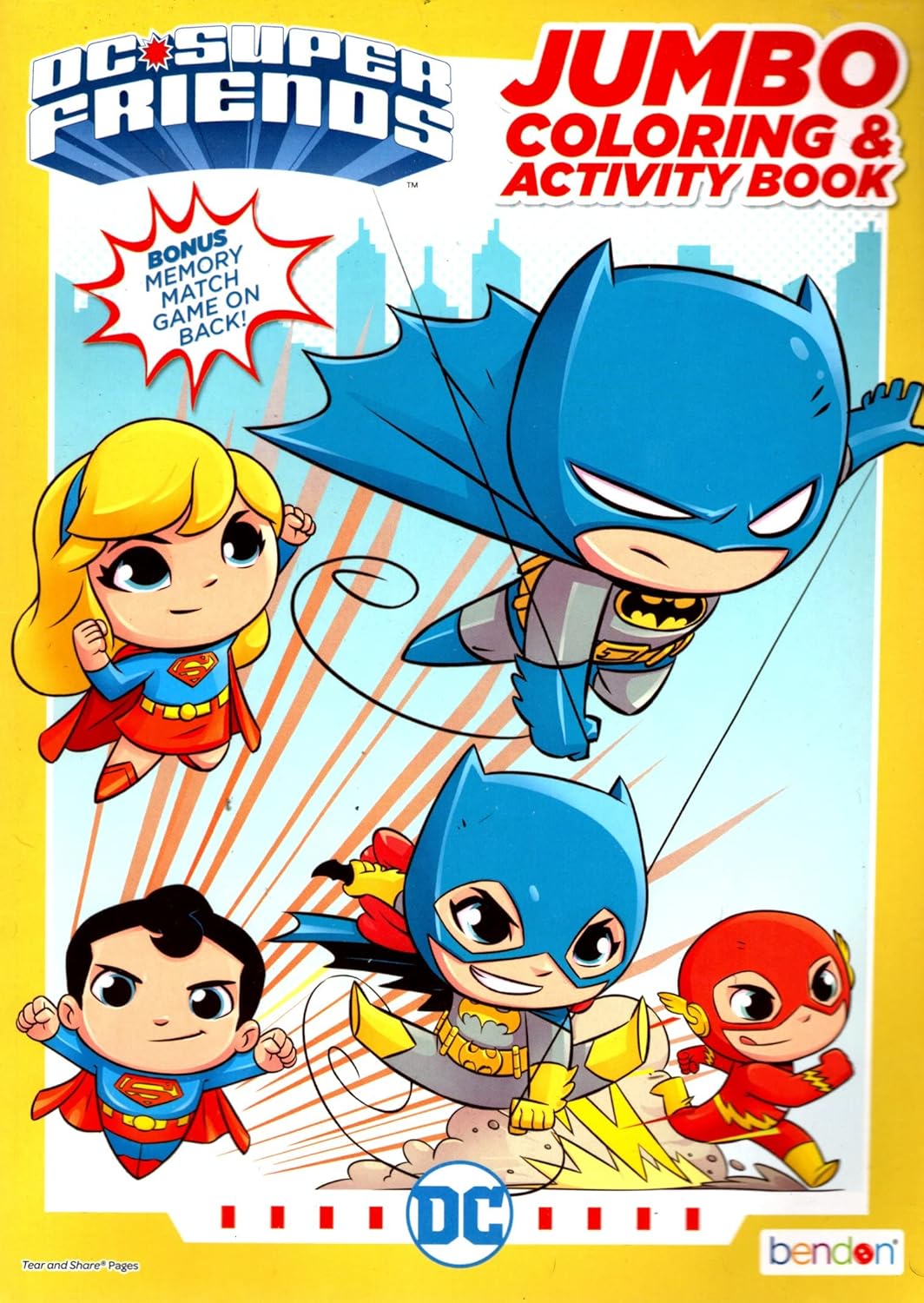 DC Super Friends - Jumbo Coloring & Activity Book v4: DC Comics and ...