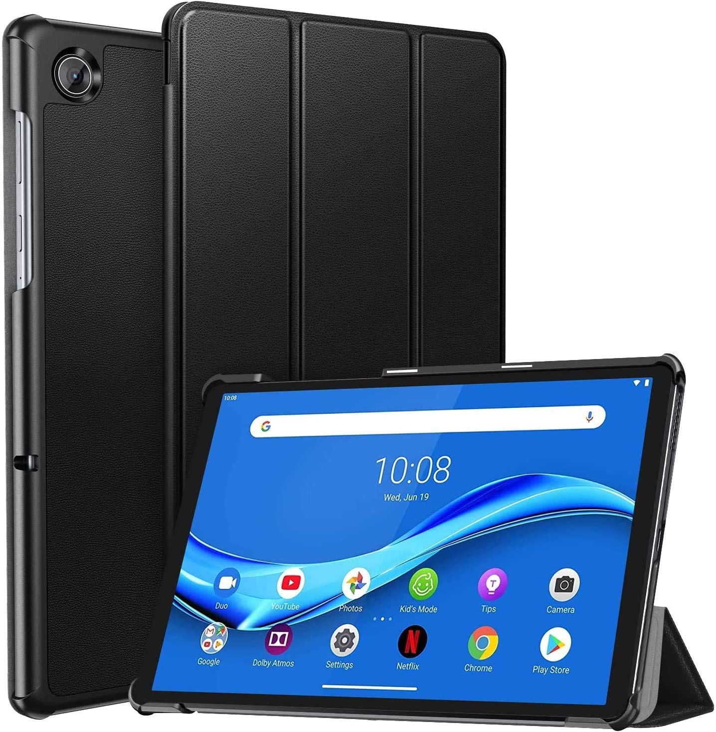 ProElite Ultra Sleek Smart Flip Case Cover for Lenovo Tab M10 Plus X606V / TB-X606F / TB-X606X 10.3" FHD Tablet (Eiffel)