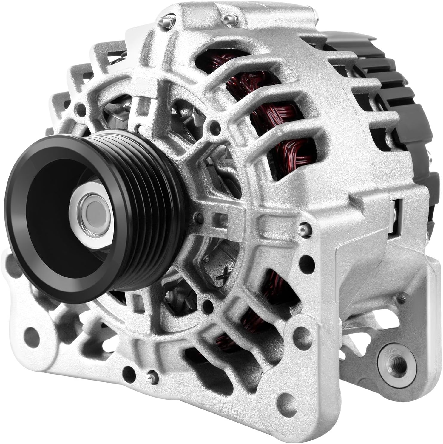 SCITOO Alternator Compatible with 1.8L 2.0L for Volkswagen for Beetle 1999-2005, for Golf 1999-2006, for Jetta 1999-2005 - 12V 90 Amp CW 6-Groove Pulley, Replace OE 13852 21485 028-903-028DX