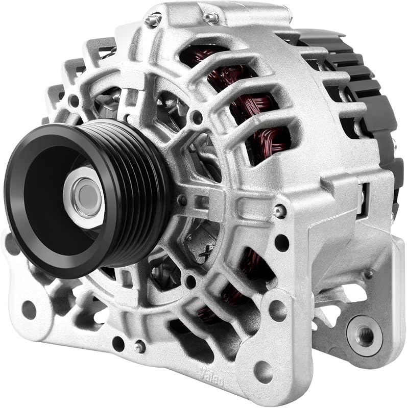 Alternador SCITOO 90 A 12 V com polia de 6 canais para Volkswagen Beetle, Golf e Jetta – 1 unidade