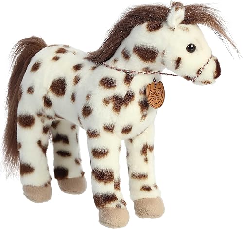 Miniatura 3 de Aurora Exquisito animal de peluche Breyer Showstoppers Knabstrupper  Detalles realistas para juegos imaginativos  Perfecto para niños, adultos y