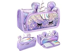 3D Unicorn Pencil Box: The Ultimate Sparkly Haven for Your Writing Essentials