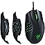 Razer Naga Trinity - Modular Wired Gaming Mouse (3 Interchangeable Side Plates, 16,000 DPI 5G Optical Sensor, Up to 19 Progra
