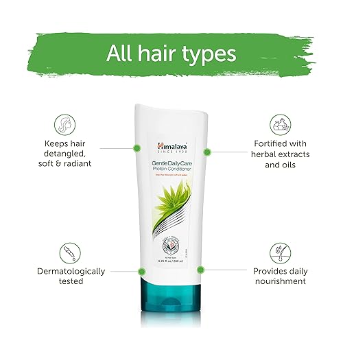 Miniatura 6 de Himalaya Acondicionador de proteínas Gentle Daily Care, 6.76 onzas