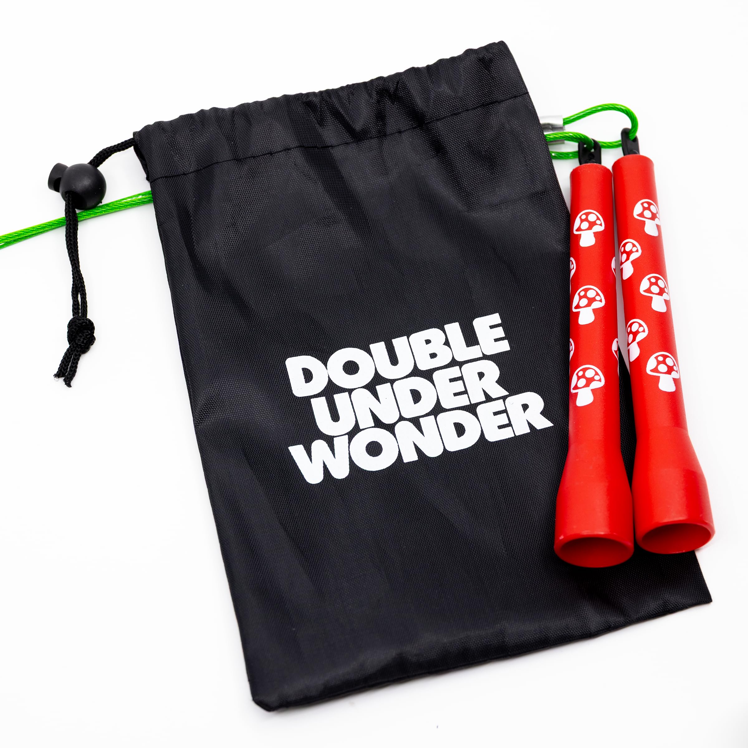 Double Under Wonder Springseil, verwicklungsfreies Speed-Seil, verstellbares Speed-Seil für Männer, Frauen, Indoor-Fitnesstraining, Speed-Springseil, perfekt für Boxtraining, Cardio, Ausdauertraining
