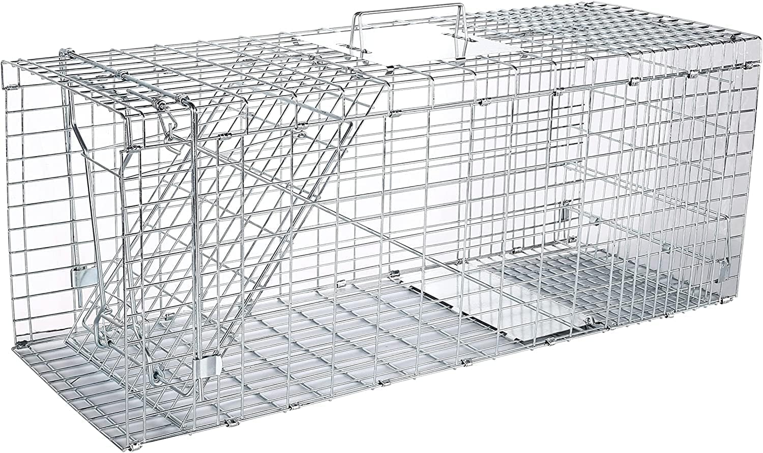 Elbe Safe Gabbia Trappola per Vivi 80 x 29 x 32 cm,Gabbia Grandi, Adatto per uso interno ed esterno