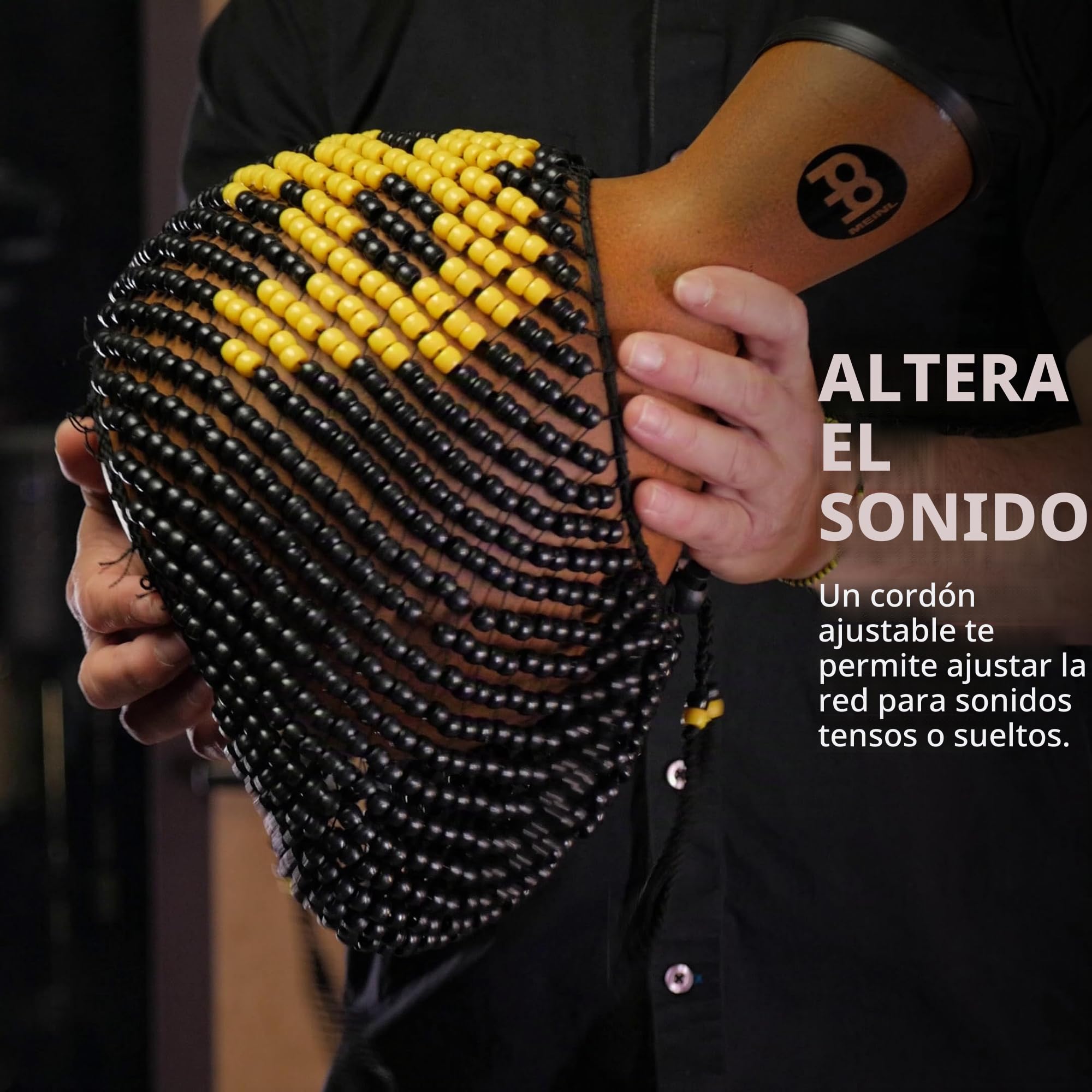 MEINL Percussion Fiberglass Shekere - Brown, SHR-BR