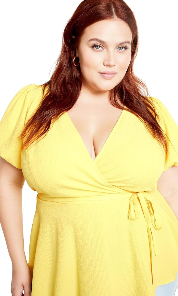 City Chic Women's Plus Size Christa Top by City Chic - Used condition - US$15.40