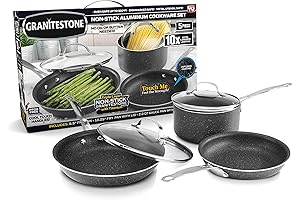 Granitestone 5-Piece Nonstick Cookware Set: A Culinary Dream Small Cookware Set