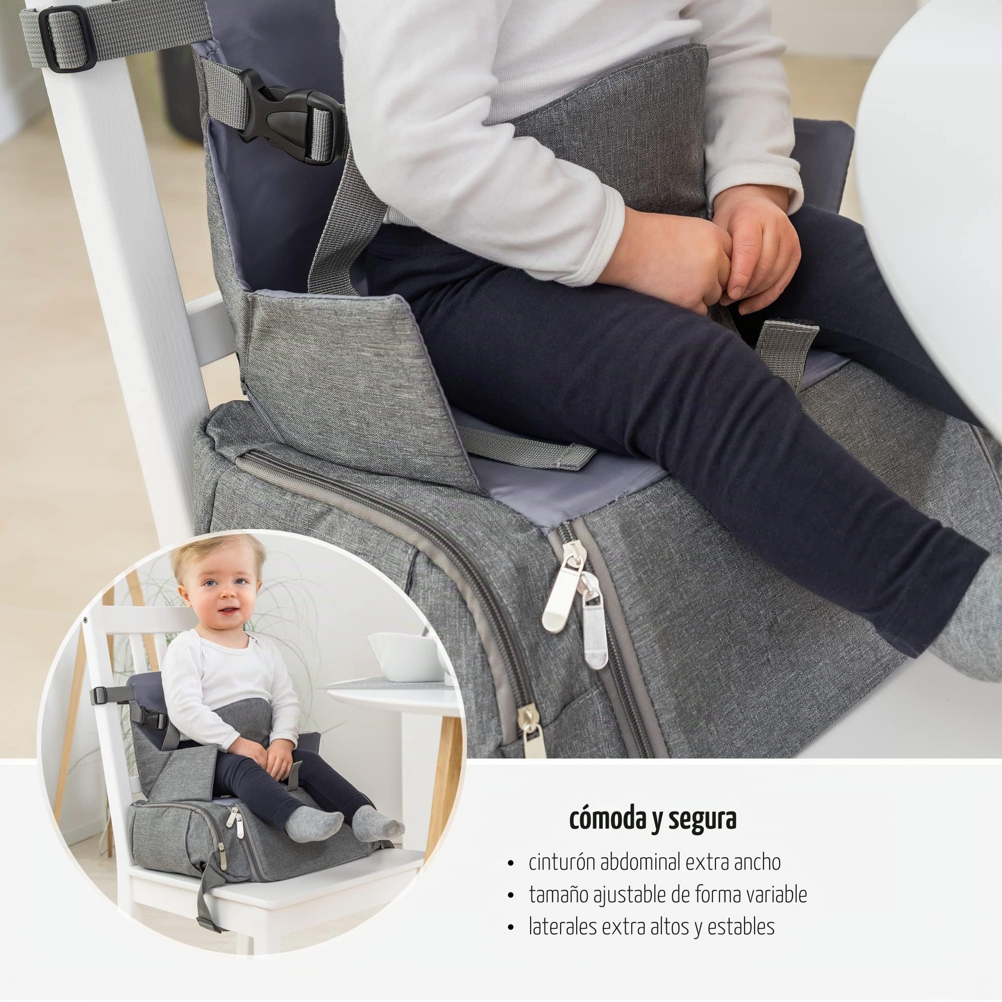 reer Growing - Asiento elevador para niños (8 botellas de PET)