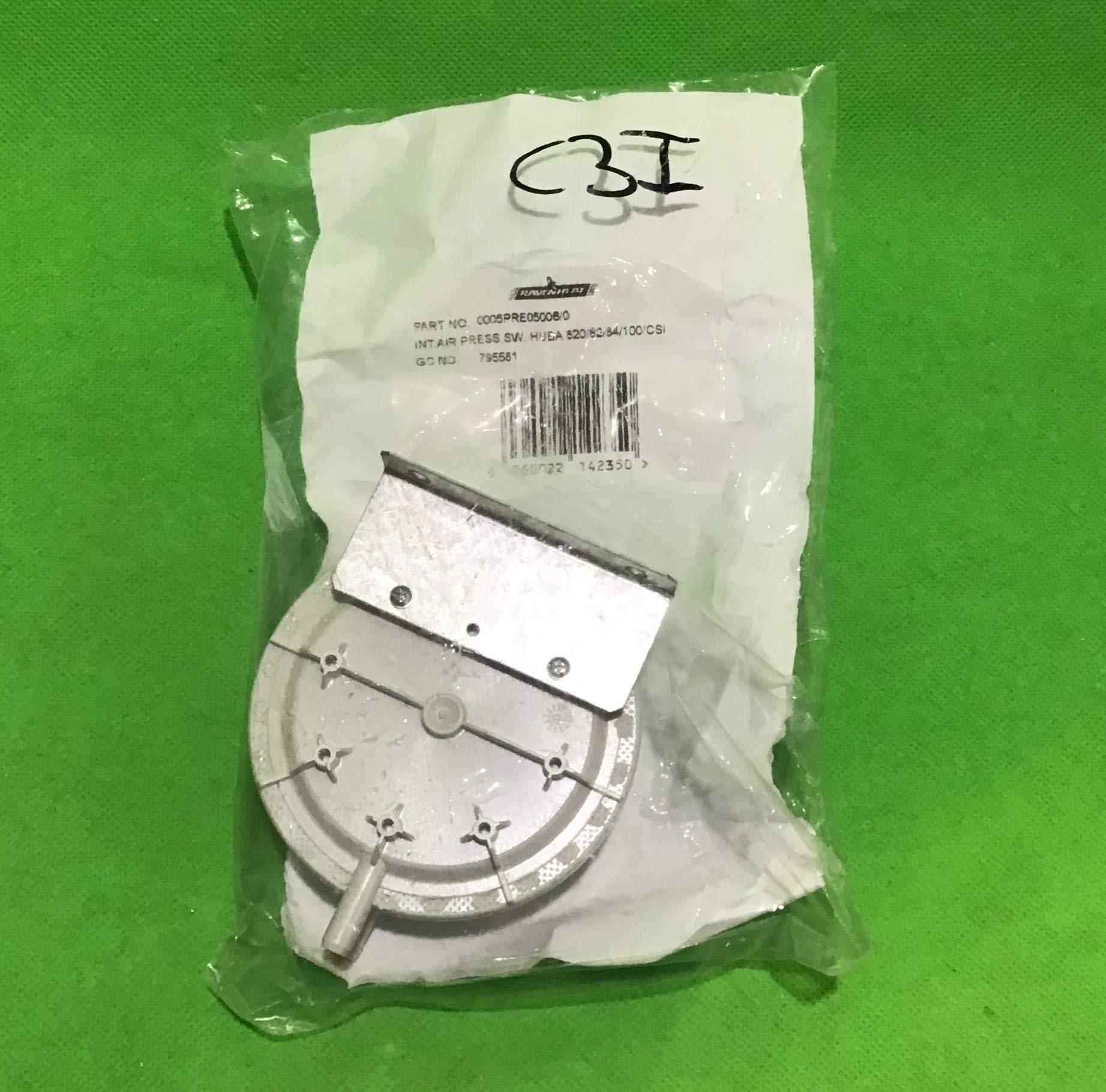 RAVENHEAT RSF 82E 82ET 84E 84ET 100E 100ET AIR PRESSURE SWITCH 0005PRE05006/0