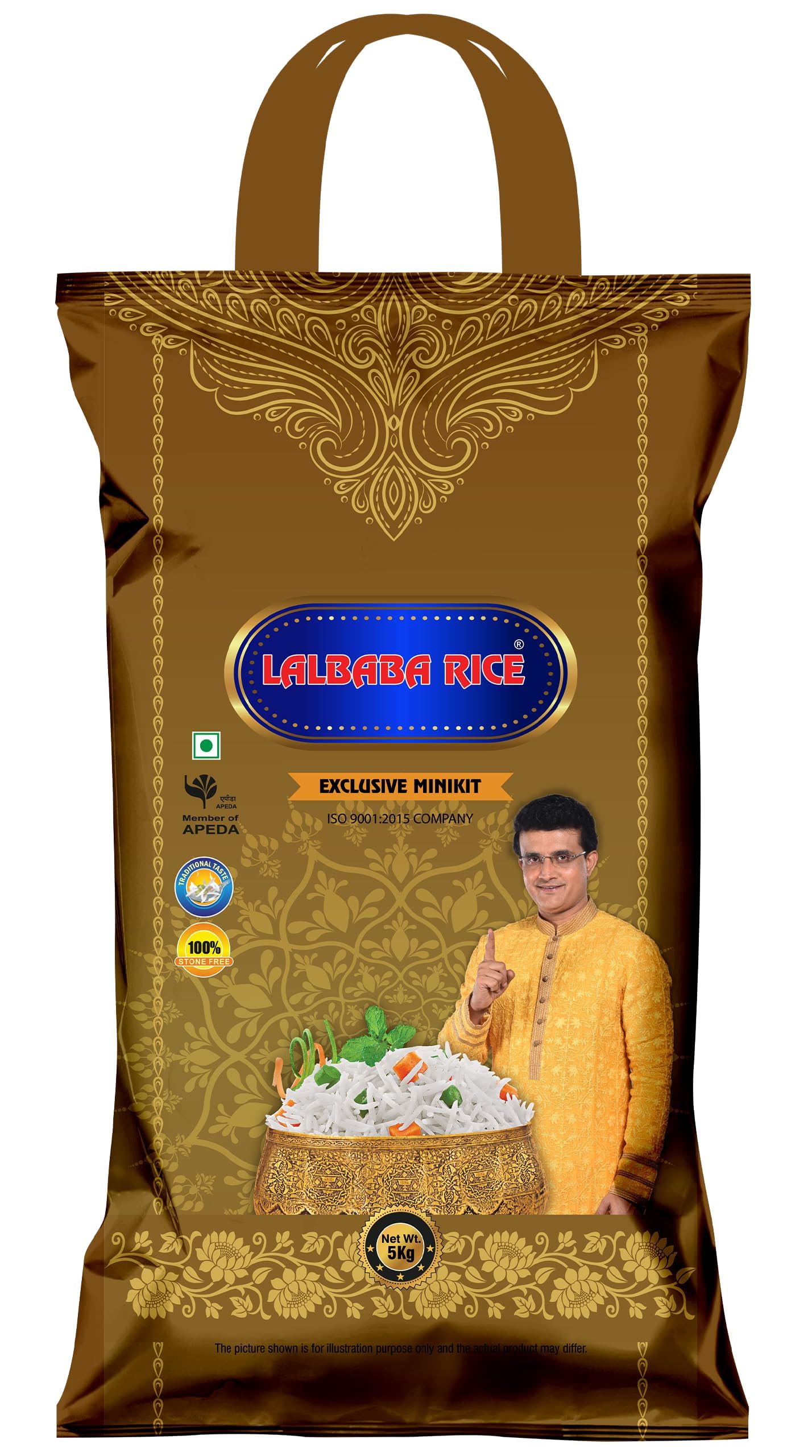 Lalbaba Rice Exclusive Minikit Rice 10 Kg - Sweet, Superior-quality, And Extra Long Grains - Ideal For Daily Home-cooked Delights.-picture-46