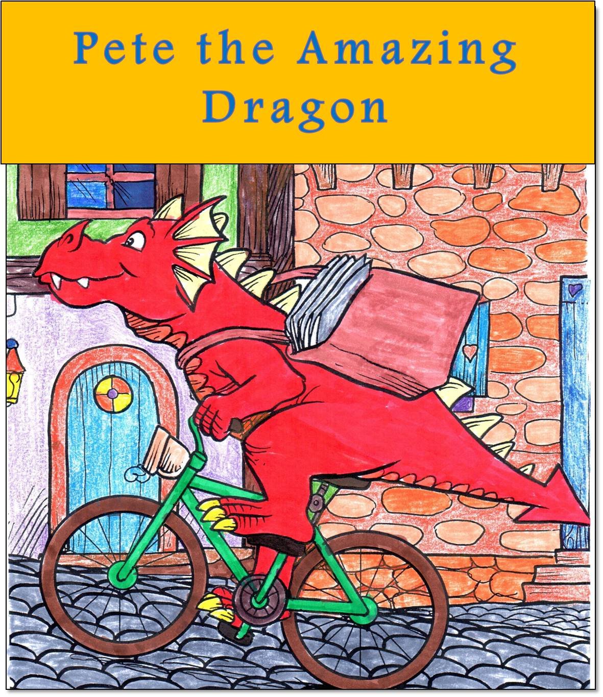 Children's book : Pete the Amazing Dragon (Fairy tales books)(Children's books 1)